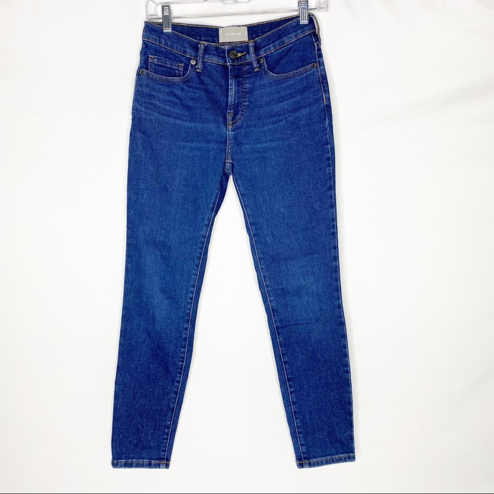 Everlane Mid Rise Skinny Ankle Jean Blue Size 26